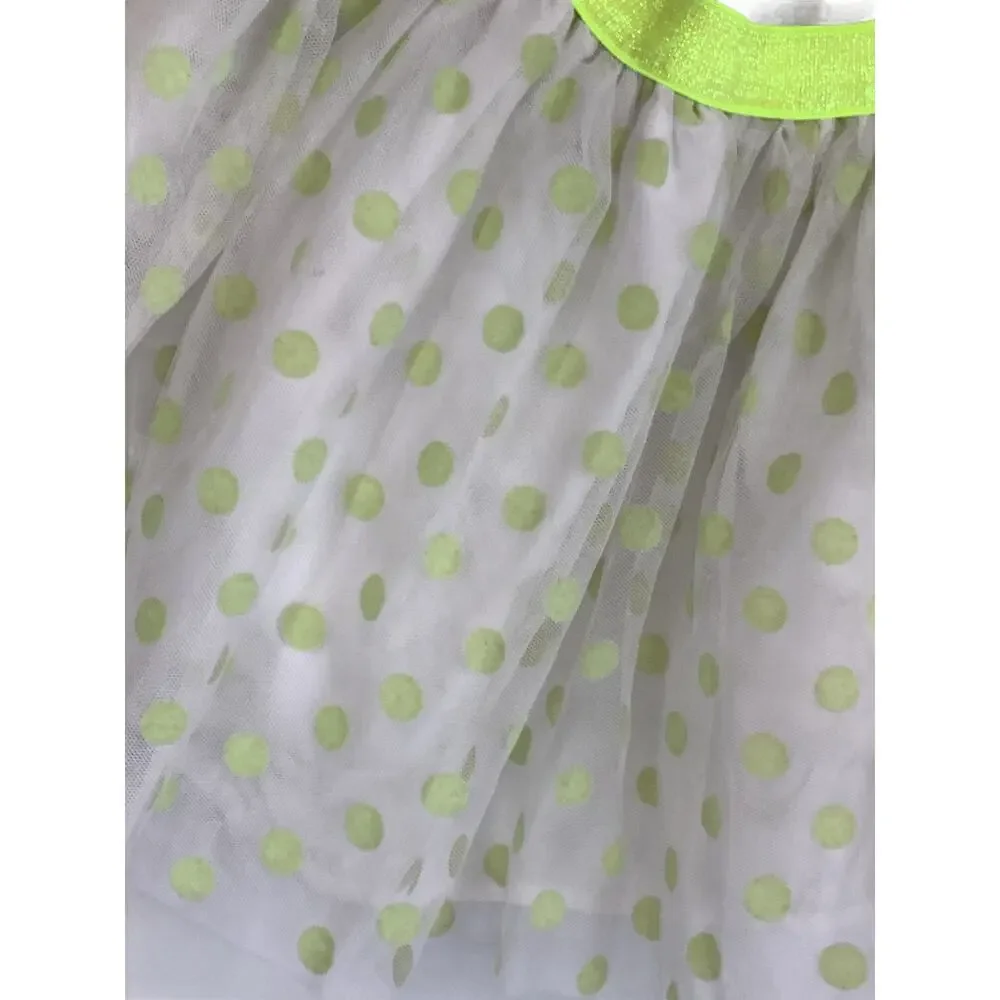 The Children’s Place Neon Polka Dot Skirt S 5/6